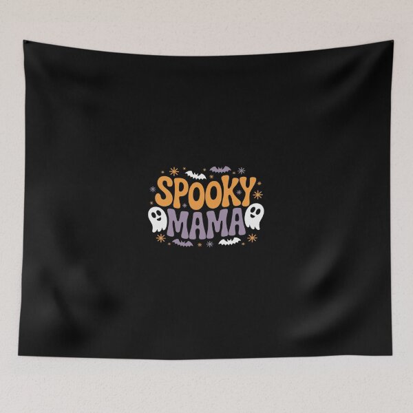 Item preview, Groovy Spooky Mama Ghost Halloween Spooky Witch Mom Grandma  designed and sold by dainegilbert.