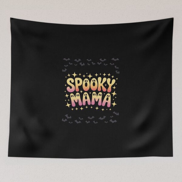 Item preview, Groovy Spooky Mama  Halloween Ghost Witchy Spooky Mom  designed and sold by dainegilbert.