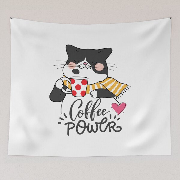 Item preview, Coffee Cat Power designed and sold by berwies.
