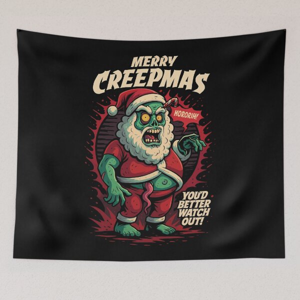 Item preview, Merry Creepmas - Santa's Gone Rotten designed and sold by digijob.