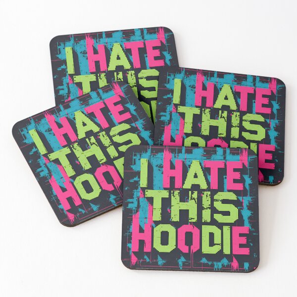 Item preview, I Hate This Hoodie designed and sold by randomorder.