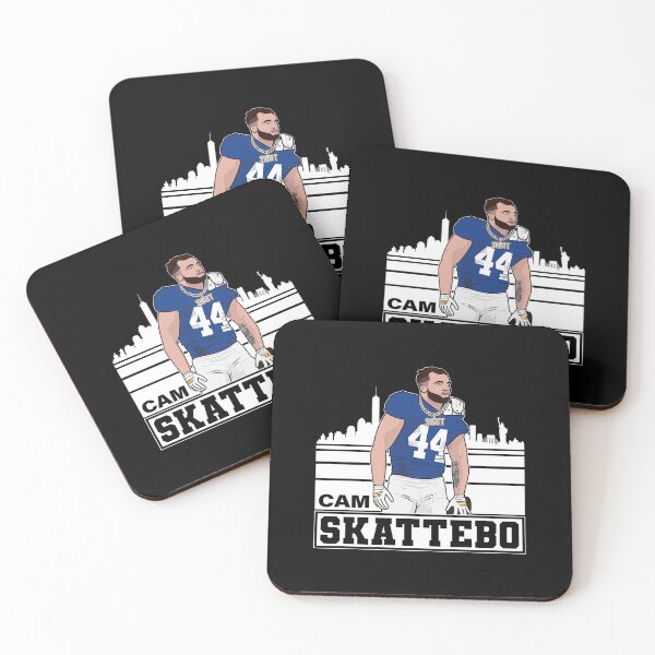 Item preview, Cam Skattebo New York Skyline Football Fan designed and sold by JaquelinDach.