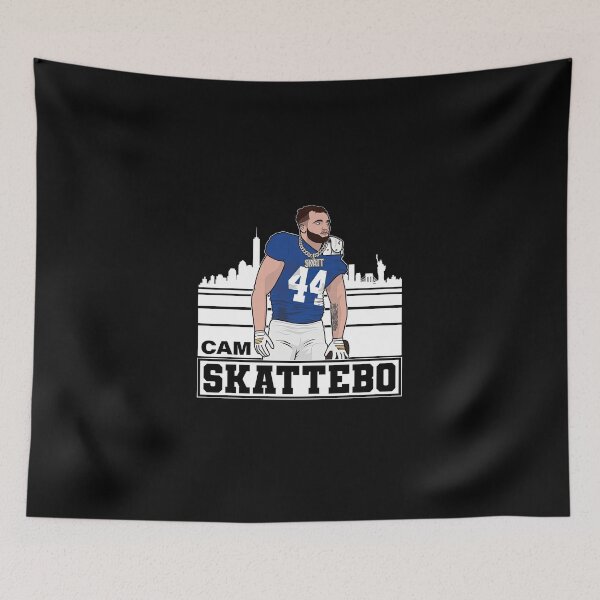 Item preview, Cam Skattebo New York Skyline Football Fan designed and sold by JaquelinDach.