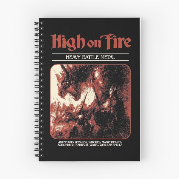 Item preview, HIGH ON FIRE BAND designed and sold by BhanderOlay.