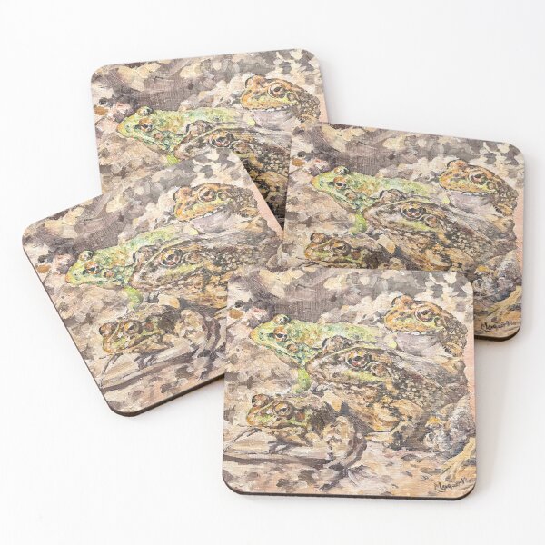 Item preview, Four Frogs In My Pond designed and sold by Margaret Merry.