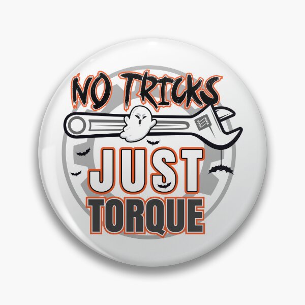 Item preview, No Tricks, Just Torque – Halloween Car Quote Shirt designed and sold by Vroomium.