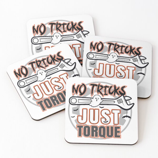 Item preview, No Tricks, Just Torque – Halloween Car Quote Shirt designed and sold by Vroomium.