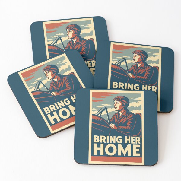 Item preview, Bring Her Home | Amelia Earhart designed and sold by Anniko Art Studio.
