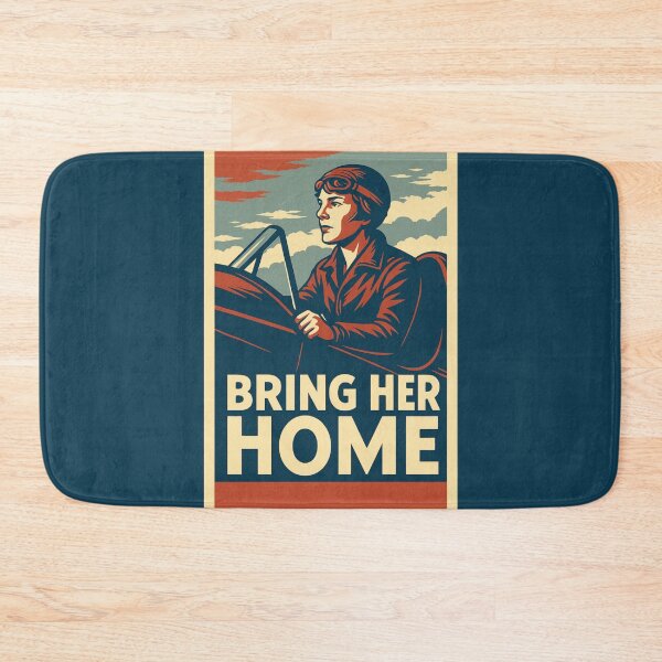 Item preview, Bring Her Home | Amelia Earhart designed and sold by Anniko Art Studio.