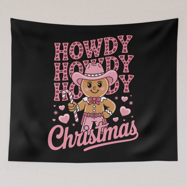 Item preview, Cute Gingerbread Cowboy Howdy Christmas designed and sold by aidenpier.