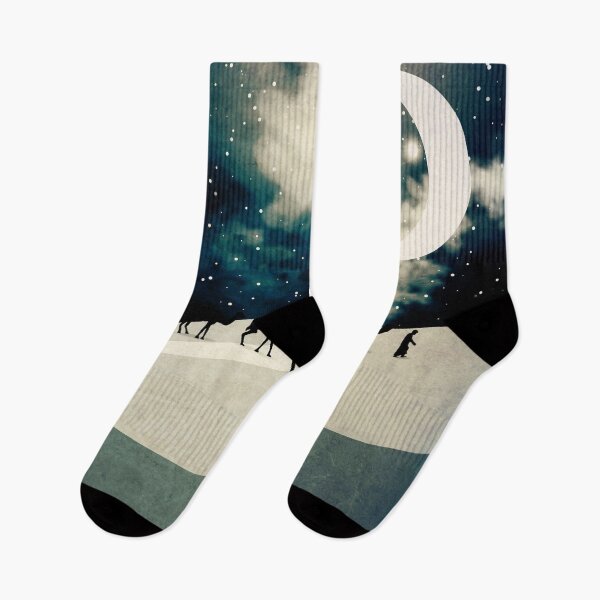 Item preview, A convoy of camels at night 12 designed and sold by Design4uStudio.