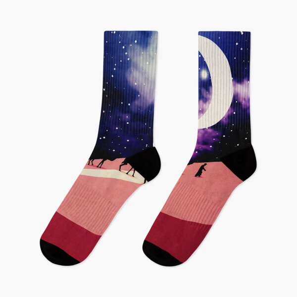 Item preview, A convoy of camels at night 11 designed and sold by Design4uStudio.