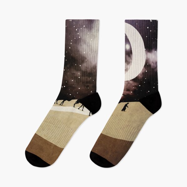 Item preview, A convoy of camels at night 9 designed and sold by Design4uStudio.