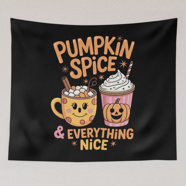 Item preview, Fall coffee pumpkin spice latte autumn designed and sold by aidenpier.