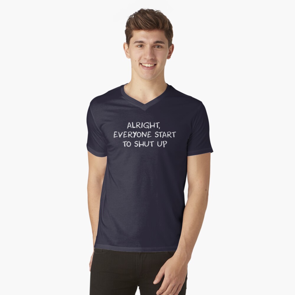 Item preview, V-Neck T-Shirt designed and sold by huckblade.