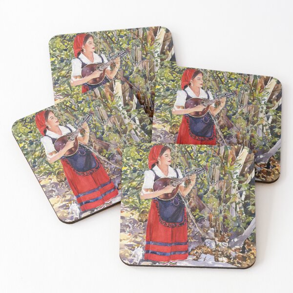 Item preview, Rosa With Her Mandolin designed and sold by Margaret Merry.