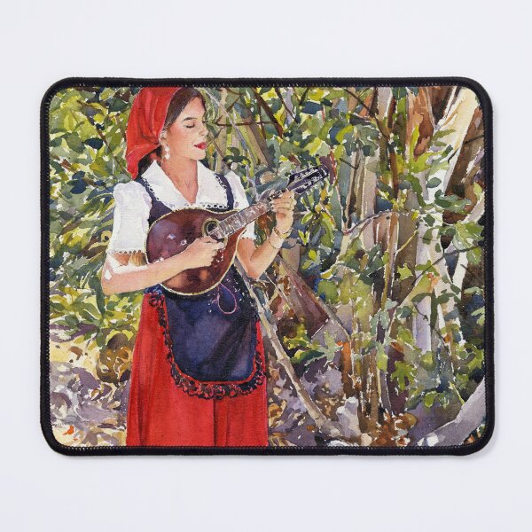 Item preview, Rosa With Her Mandolin designed and sold by Margaret Merry.