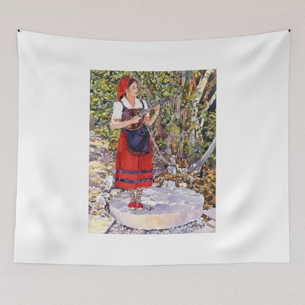 Item preview, Rosa With Her Mandolin designed and sold by Margaret Merry.