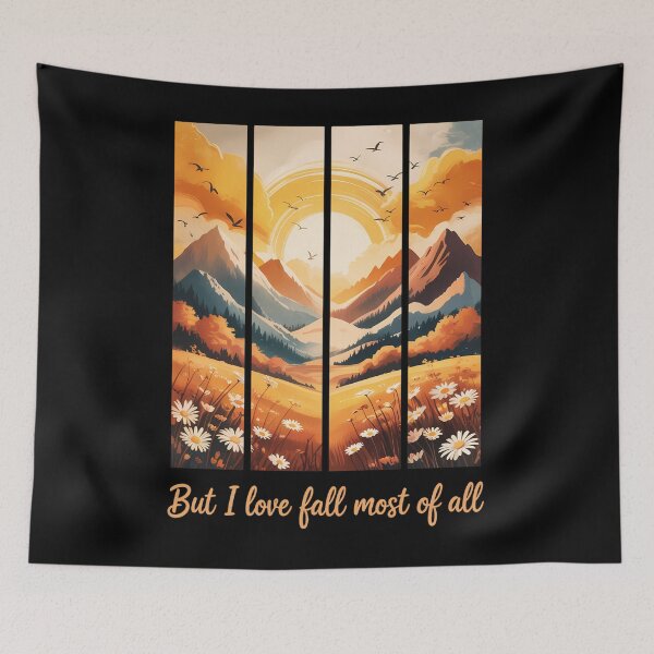 Item preview, Fall Vibes Autumn Leaves Flower designed and sold by aidenpier.