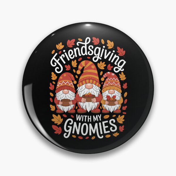 Artikelvorschau, Friendsgiving-Gnome Thanksgiving-Gnome entworfen und verkauft von tearbytea.