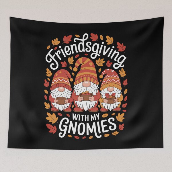 Artikelvorschau, Friendsgiving-Gnome Thanksgiving-Gnome entworfen und verkauft von tearbytea.