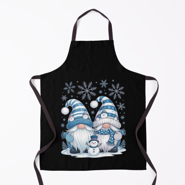 Item preview, Funny Snowman Gnomies With Snowflakes - Cute Winter Gnome designed and sold by vespira-motion.
