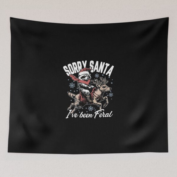 Item preview, Sorry Santa I've been Fera designed and sold by sandrahofer-art.