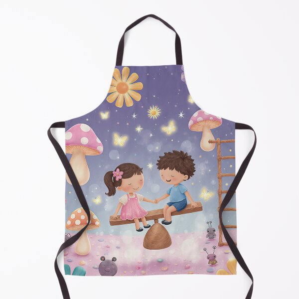 Item preview, Magical Seesaw Under the Starry Sky designed and sold by Whimsical Hug.