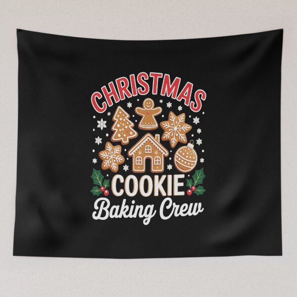 Item preview, Christmas Cookie Baking Crew Gingerbread Cookies Xmas  designed and sold by badgdeinged.