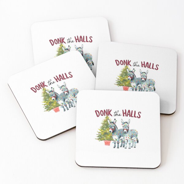 Item preview, Donk The Halls Donkey Tree Lights designed and sold by vespira-motion.