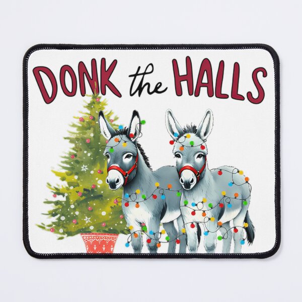 Item preview, Donk The Halls Donkey Tree Lights designed and sold by vespira-motion.