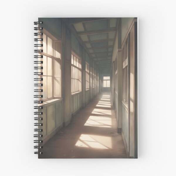 Item preview, Journey of Memories - Abandoned School Hall - designed and sold by SEIMEI2025.
