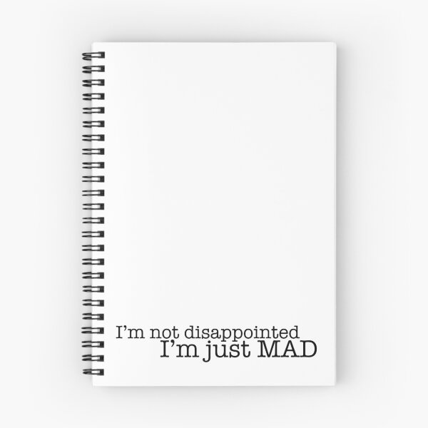 Item preview, Not disappointed. Just Mad. designed and sold by Lady Emlyn Art.