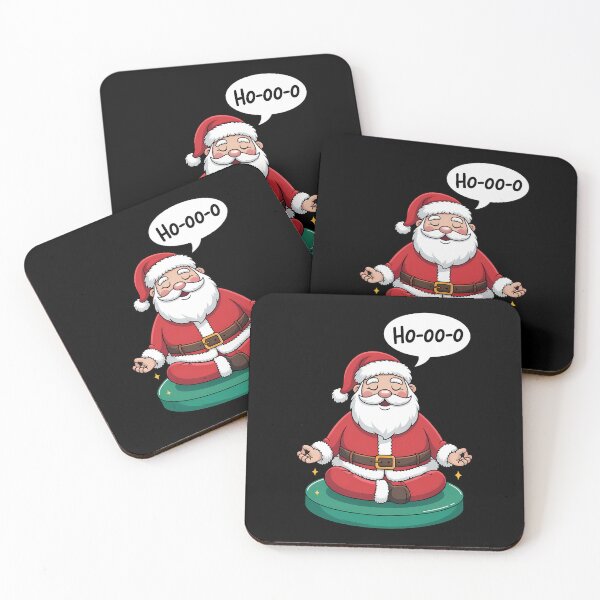 Item preview, Funny Santa Claus Meditation Yoga Lovers Christmas designed and sold by tearbytea.