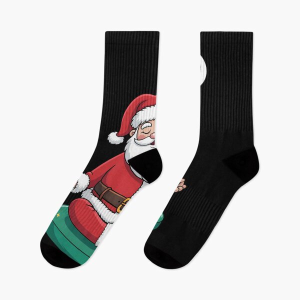 Item preview, Funny Santa Claus Meditation Yoga Lovers Christmas designed and sold by tearbytea.