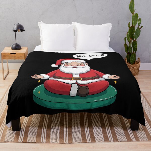Item preview, Funny Santa Claus Meditation Yoga Lovers Christmas designed and sold by tearbytea.
