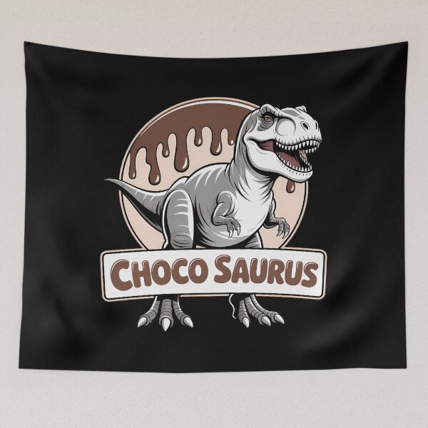 Artikelvorschau, Milchschokolade Tag Liebhaber Chocosaurus T Rex Dinosaurier Süßigkeiten entworfen und verkauft von Bandikonsalez.