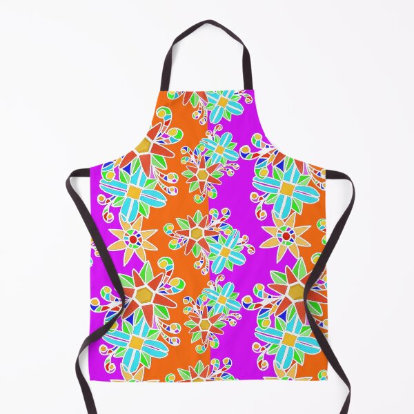 Item preview, Colorful floral batik pattern designed and sold by Toyney.