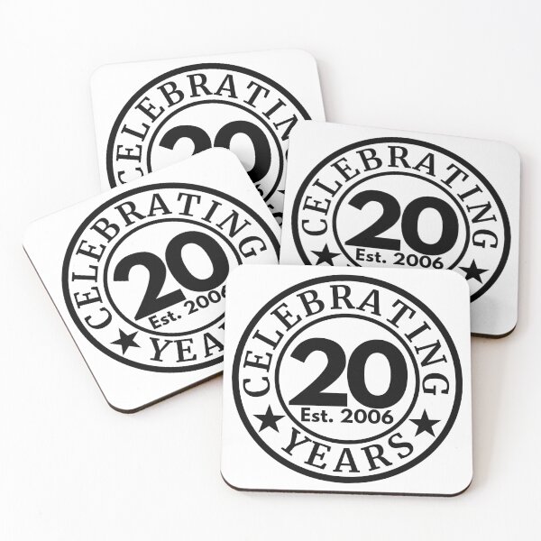 Item preview, Celebrating 20 Years | 2006 Anniversary Birthday Milestone Design designed and sold by highflycrafts.