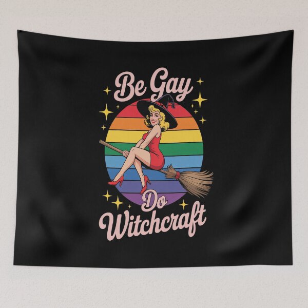 Item preview, Be Gay Do Witchcraft Gay Lesbian Pagan Pride Witch Halloween designed and sold by VladoZork.