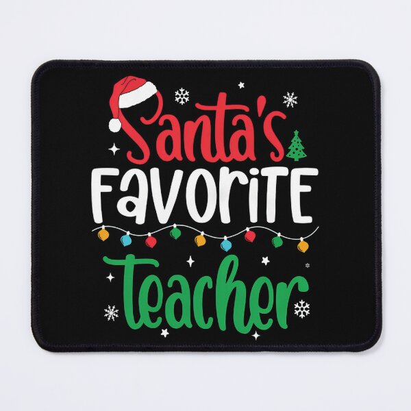 Item preview, Santa's Favorite Teacher designed and sold by sandrahofer-art.