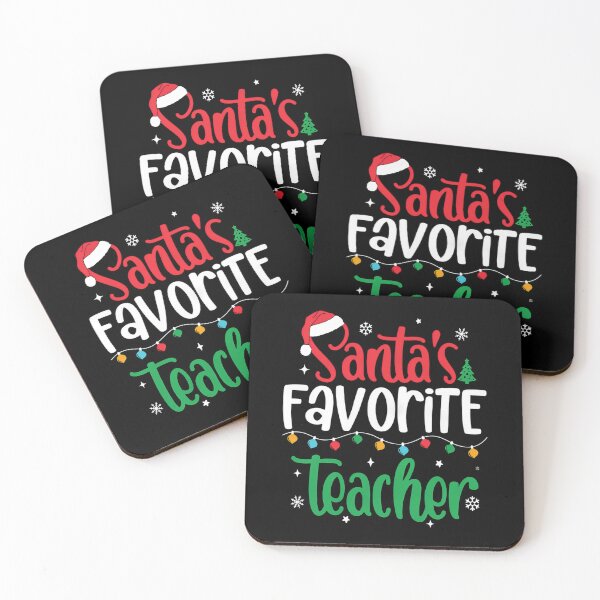 Item preview, Santa's Favorite Teacher designed and sold by sandrahofer-art.