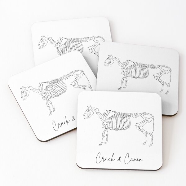 Item preview, Crack & Canin - Artistic bovine anatomy in minimalist style designed and sold by CrackandCanin.