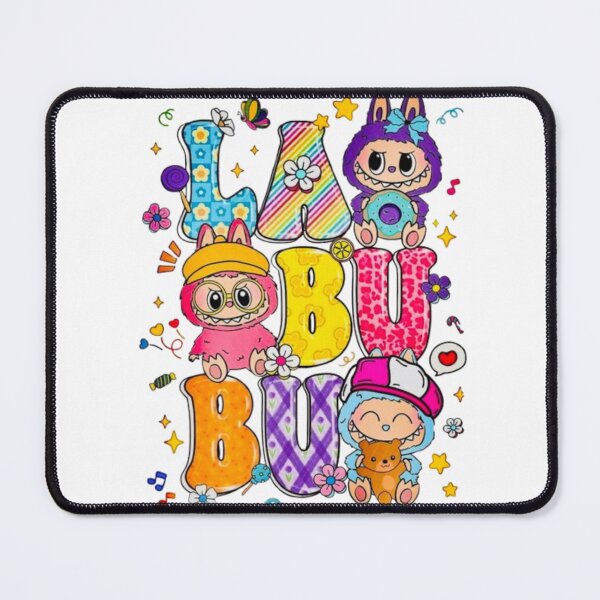 Item preview, Colorful Labubu Squad – Cute Kawaii Fun Art Design designed and sold by AesthinkArt.