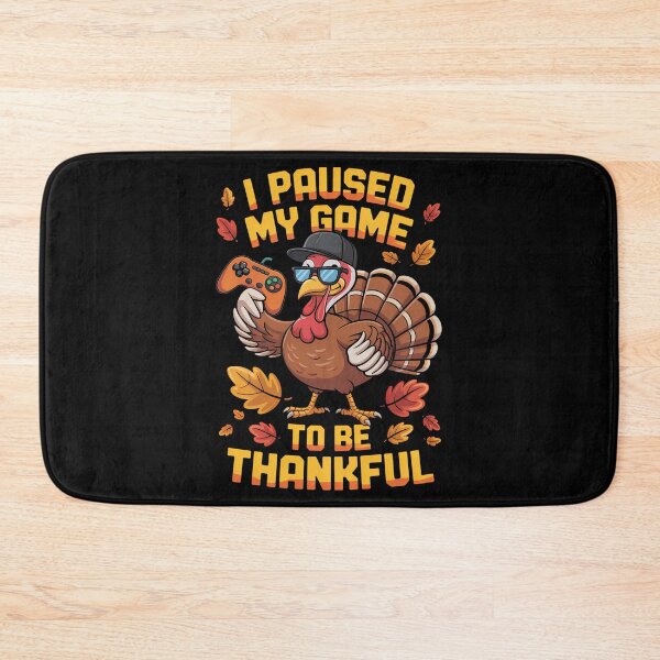 Item preview, Game Thankful Video Gamer Thanksgiving designed and sold by tearbytea.