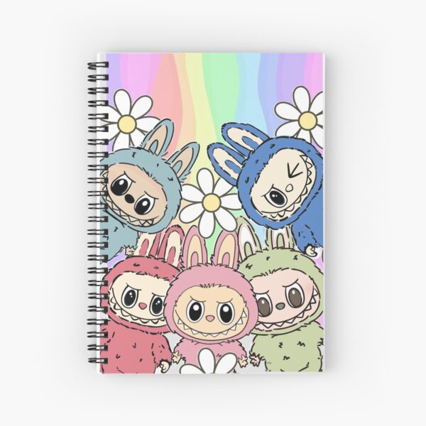 Labubu Spiral Notebooks for Sale | Redbubble
