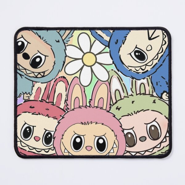 Item preview, Cute Labubu Bunny Squad | Kawaii Rainbow Pastel Art designed and sold by AesthinkArt.