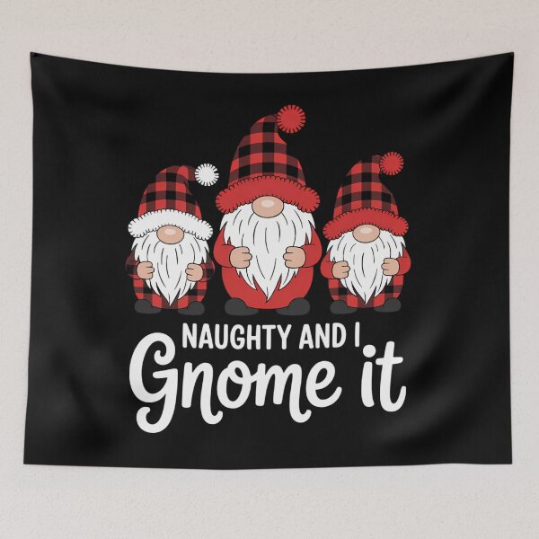 Item preview, Gnomes Cute Christmas designed and sold by tearbytea.