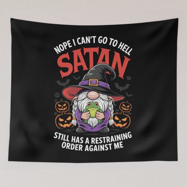 Item preview, Gnomes Sayings Funny Joke Satan designed and sold by tearbytea.