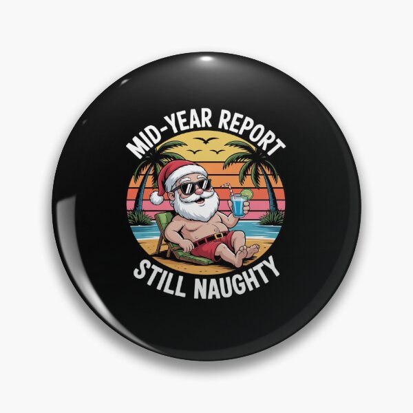 Item preview, Funny Christmas In July Santa Sayings Joke designed and sold by DrewLeuschke.